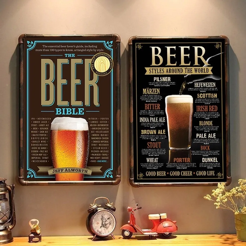 Art mural Bière / 10 modèles