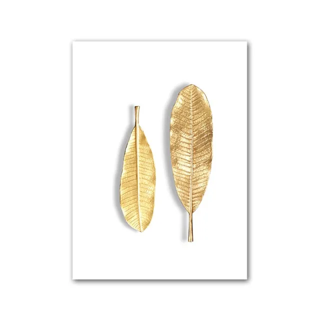 Art mural Canvas Ginkgo Leafs / 20 modèles