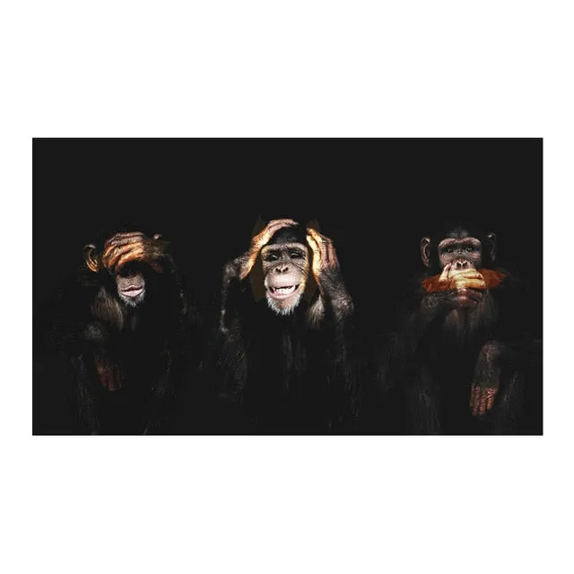 Art mural Cool Monkey