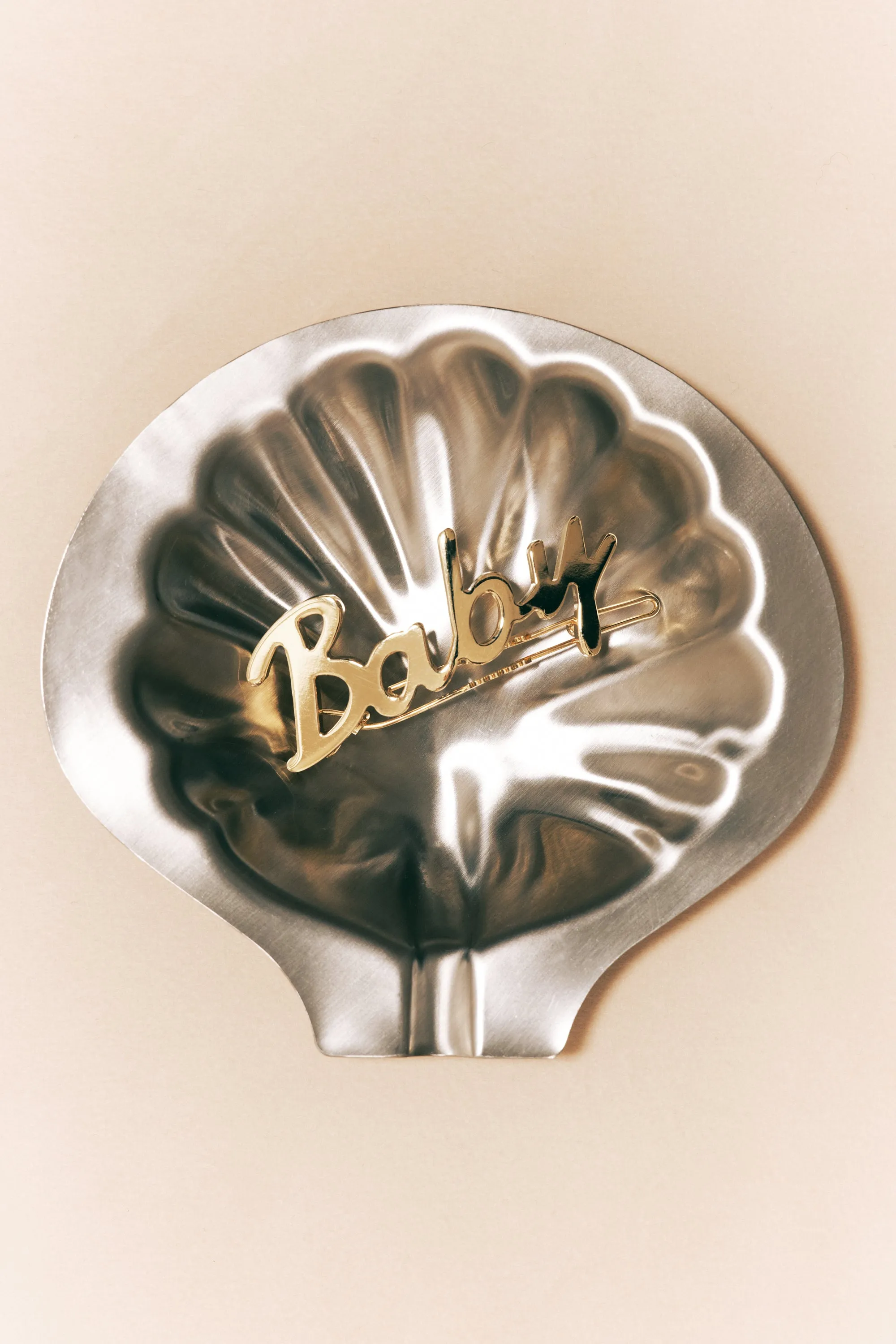 Barrette Baby doré