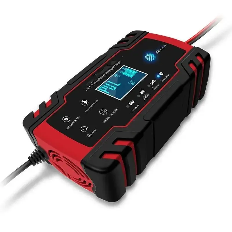 Chargeur de batterie pour motos et auto 12/24V