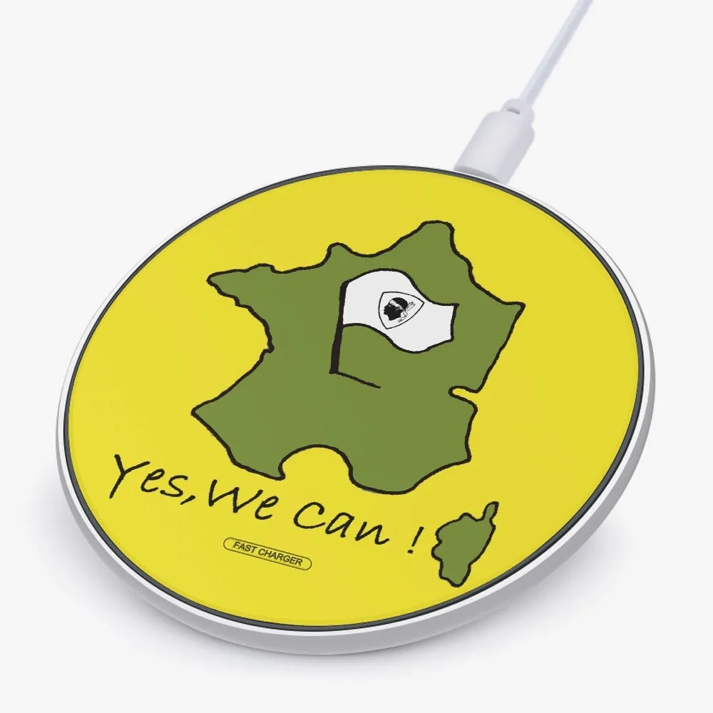 Chargeur sans fil 10W Yes We Can !