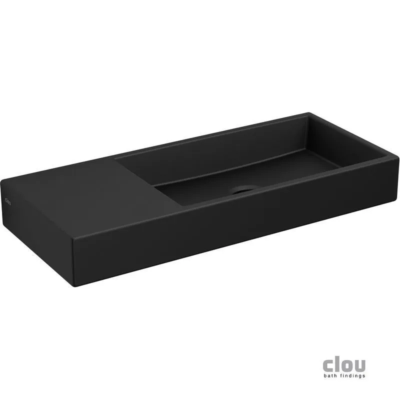 clou Mini Wash Me Lave-mains à suspendre - Céramique noir mat | Banio
