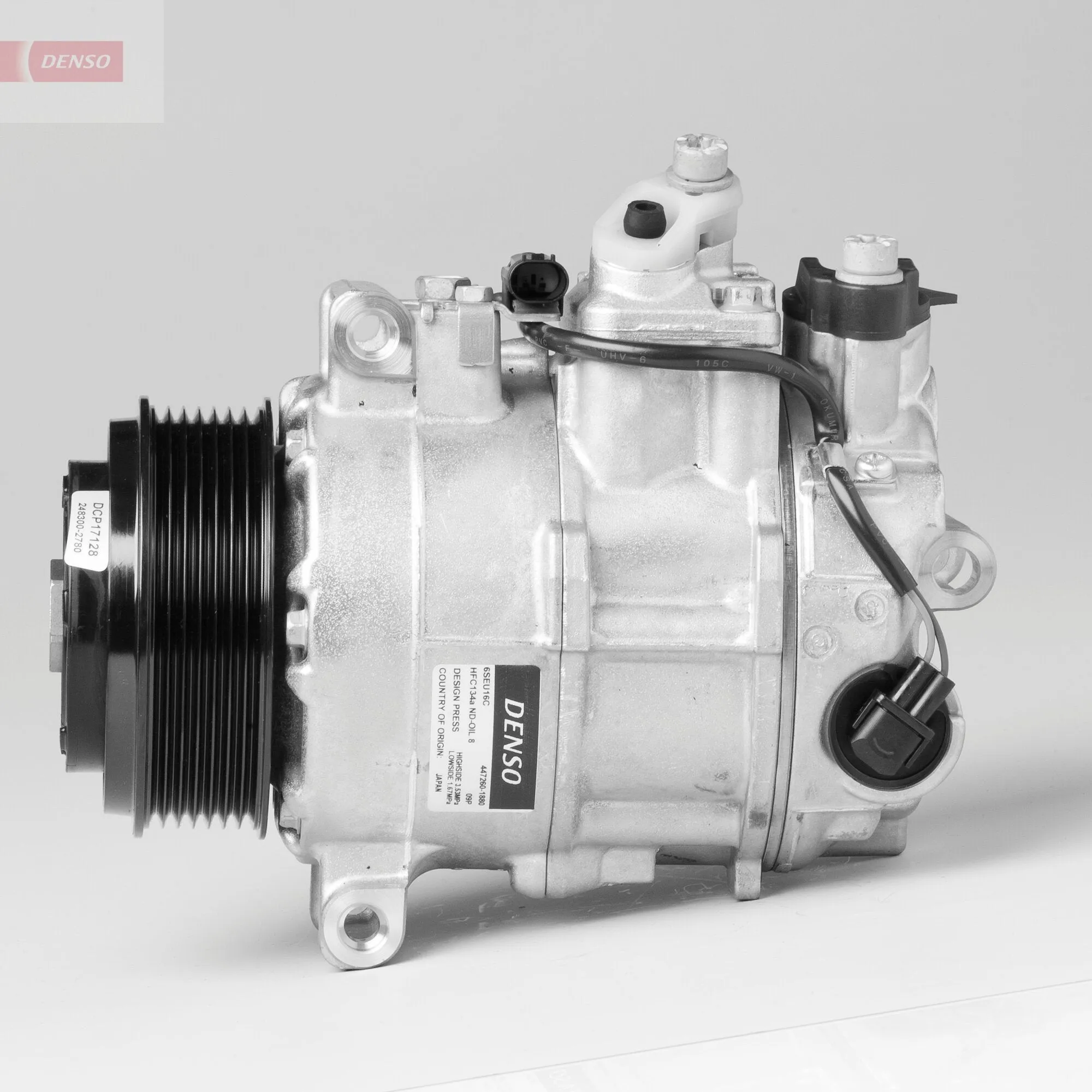 Compresseur, climatisation DENSO DCP17128 