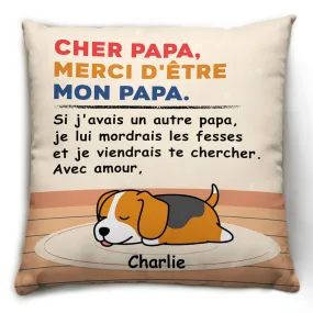 Coussin Personnalisé - Cher Papa