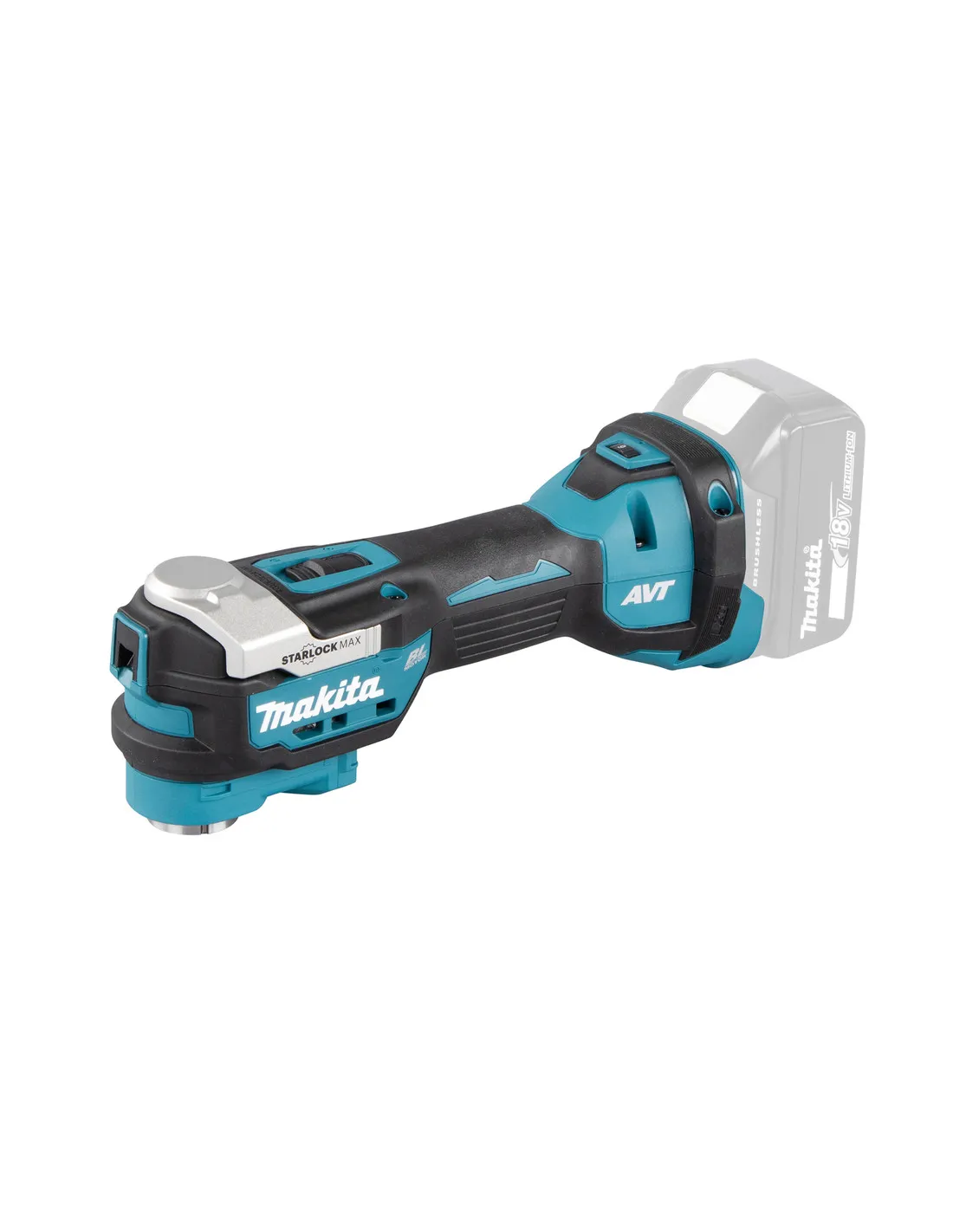 Découpeur/Ponceur multifonctions LXT - 18V Li-Ion (Produit seul)- MAKITA DTM52ZJ