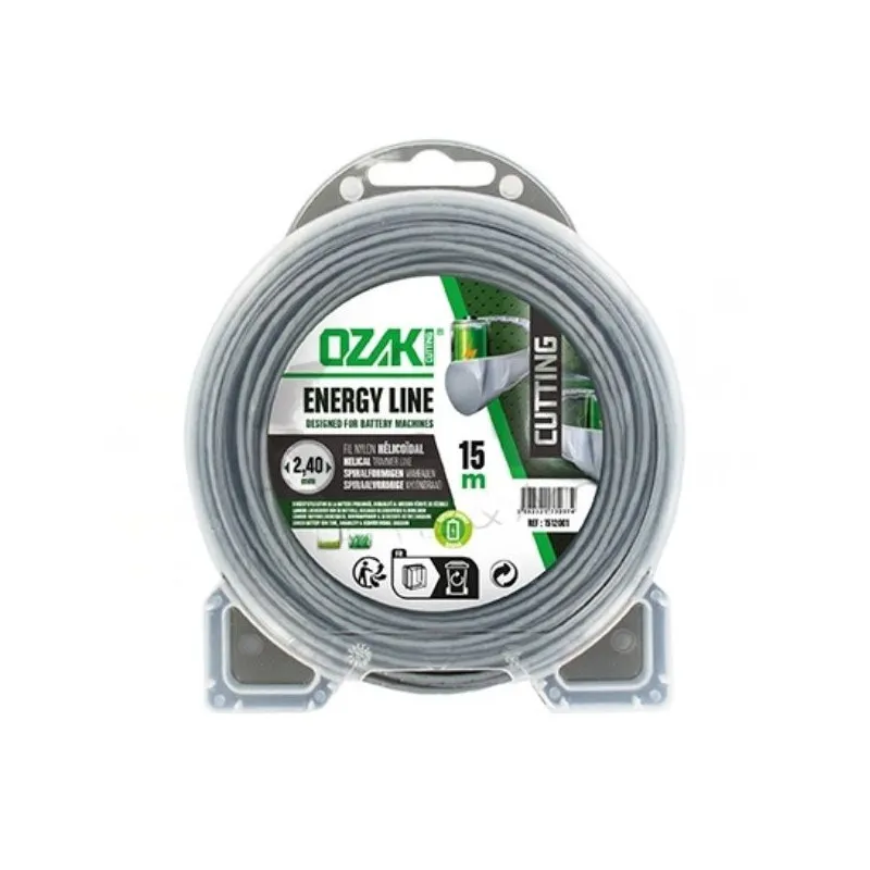 Fil débroussailleuse rond strié 2mm