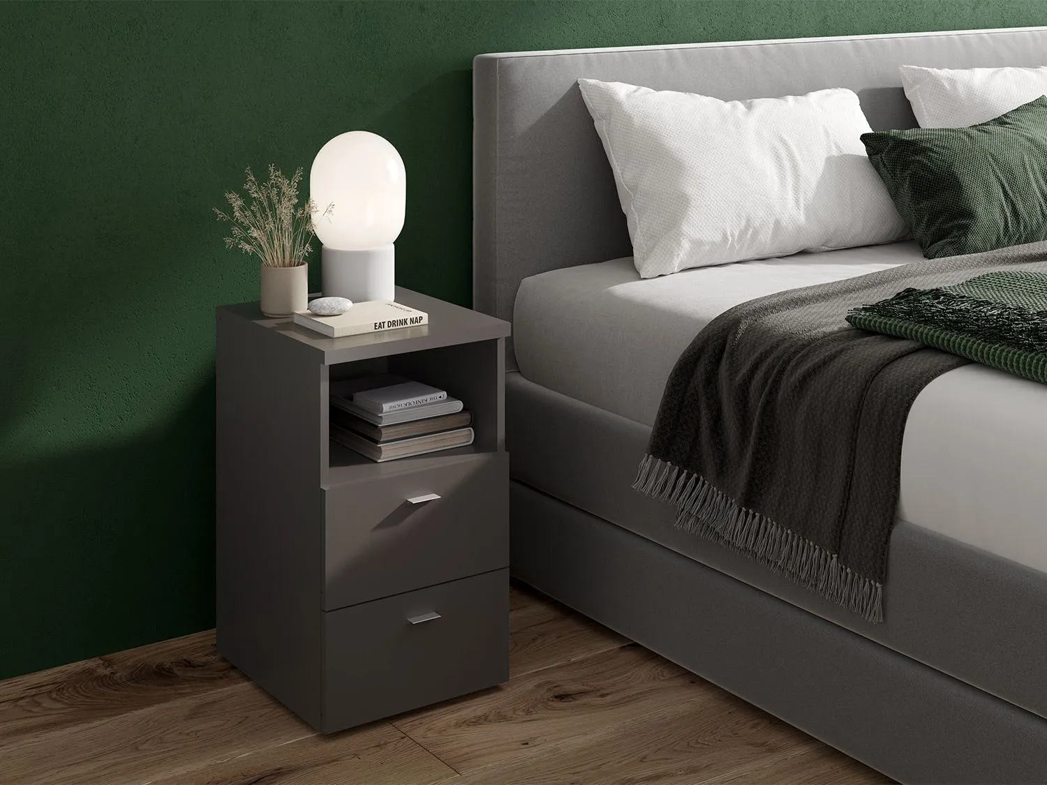 FMD Table de chevet, 35 x 62 x 40 cm