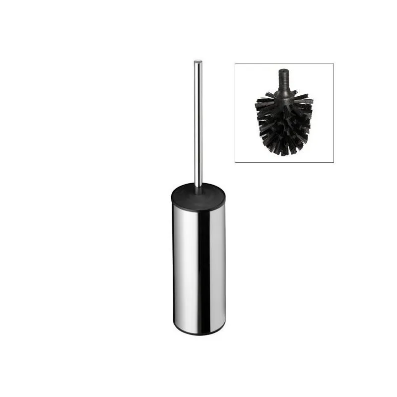 GEESA Porte-balai à poser avec brosse en noir: 914510-02