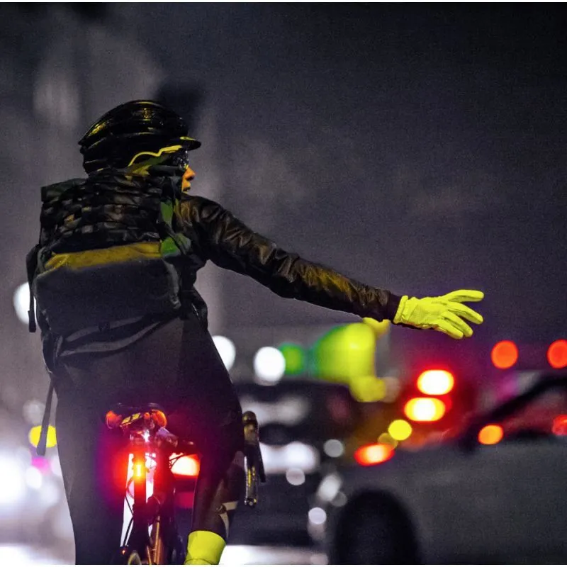 Grip Grab Ride Hi-Vis Windproof Midseason Glove - Gants vélo | Hardloop