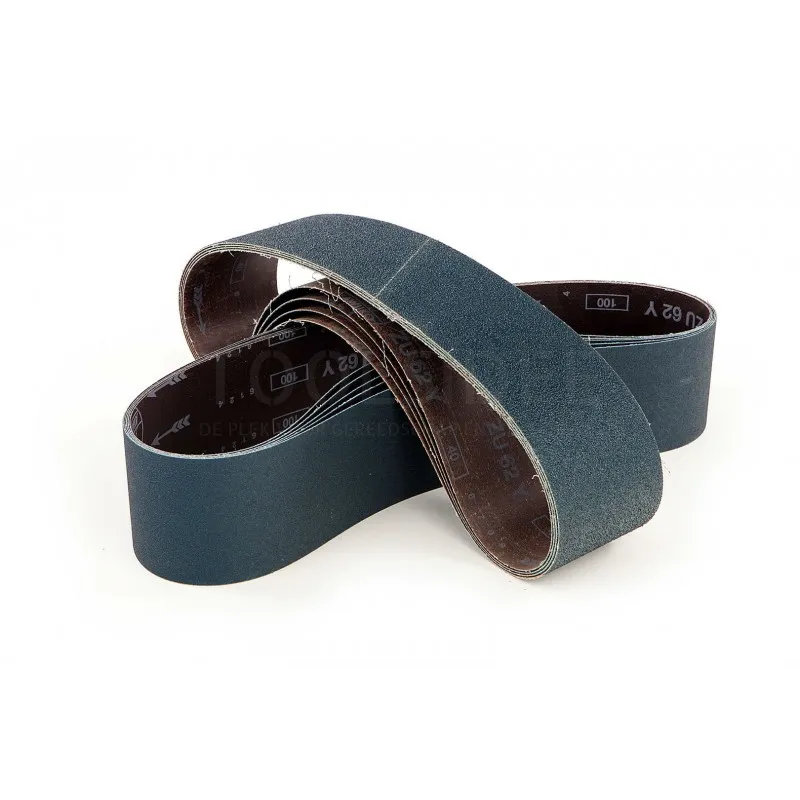 HBM 150 x 2000 Bandes abrasives en zirconium bleu