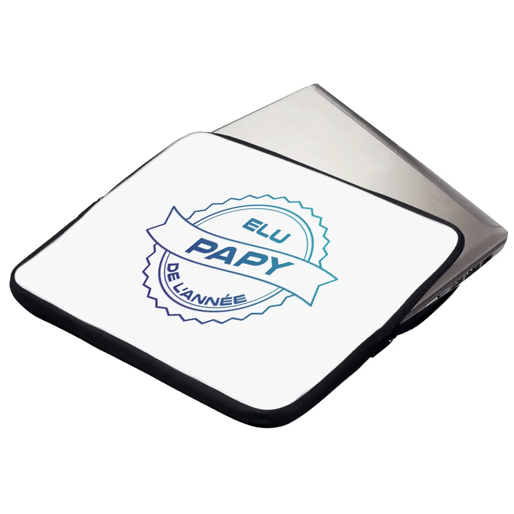 Housse ordinateur ou tablette Papy de l'année
