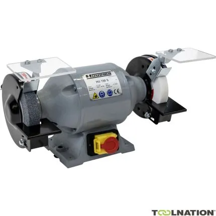 Huvema 14205 Meuleuse d'établi double 150mm HU 150 S-2 Topline
