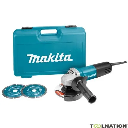 Makita 9558HNRGK2 Meuleuse Ø 125 mm 840W ( kit d'accessoires)