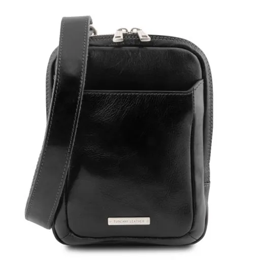 Mark Sac Bandoulière en Cuir Noir TL141914