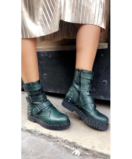 Mettez vos au vert sur la nouvelle rangers cloutée signée OSMOSE Shoes