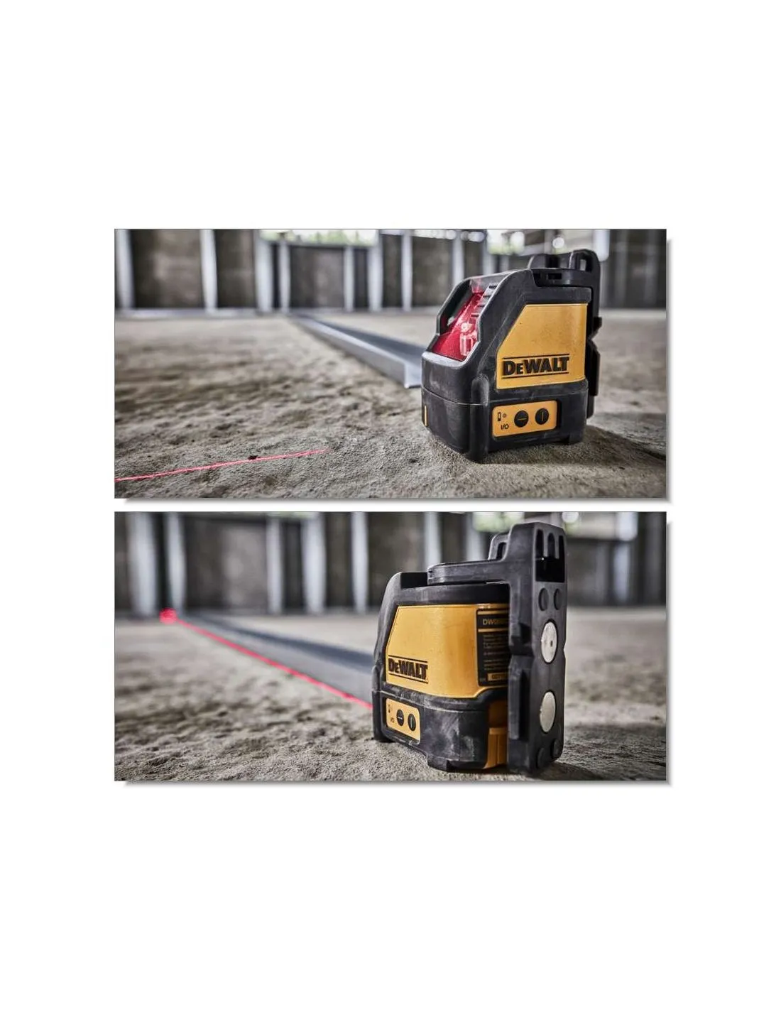 Niveau laser DeWALT DW088K-XJ autonivelant 2 lignes en croix | Jo-Tools