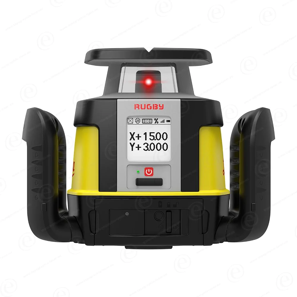 Niveau laser rotatif de chantier LEICA Rugby CLActive-CLX250 avec récepteur Combo