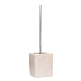Optima Supera Brosse de toilette en polyrésine, Sable (SUP37)