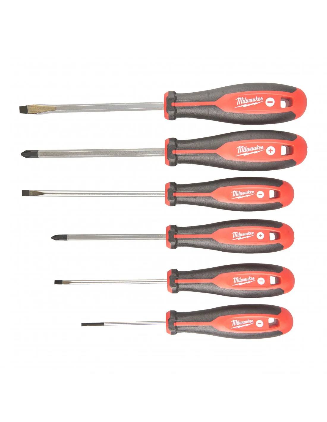 Pack 6 tournevis Trilobe PZ SL | 4932471806 - Milwaukee