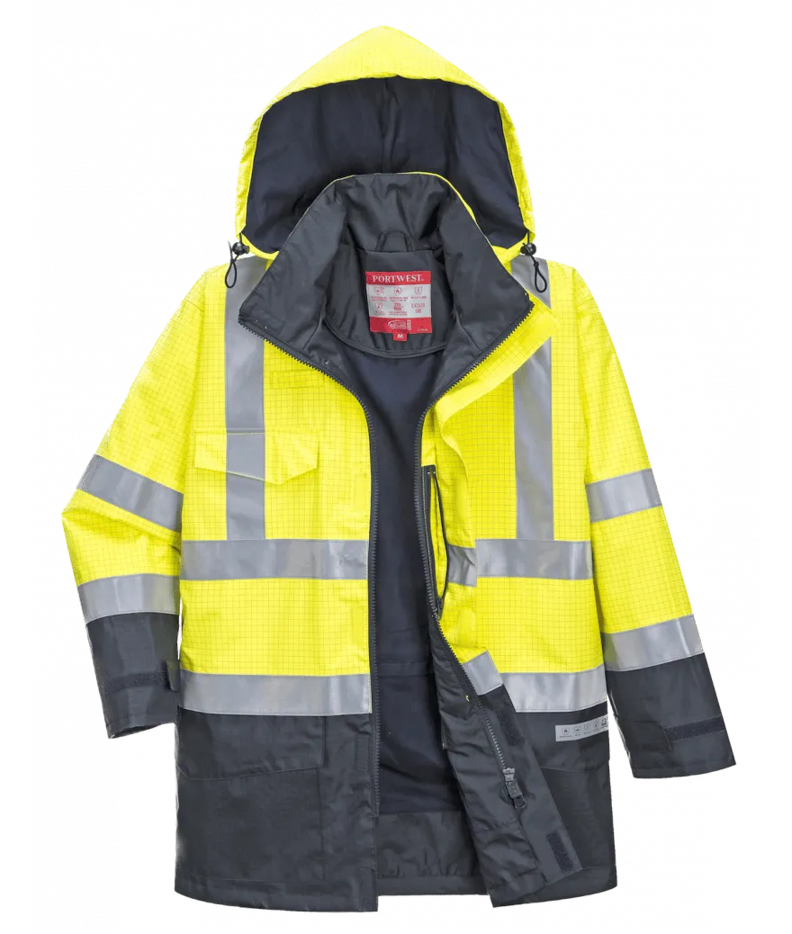 Parka HV Bizflame Rain Multi-risques – S779 - Portwest