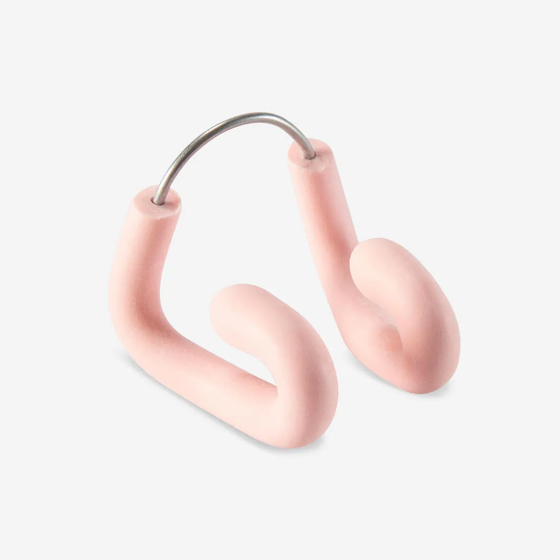 PINCE NEZ DE NATATION INOX-LATEX RGLABLE ROSE PASTEL