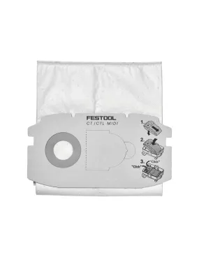 Sac filtre SELFCLEAN SC FIS-CT MIDI/5 - Festool
