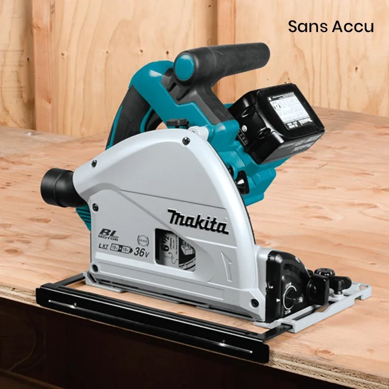 Scie circulaire plongeante 36V Makita DSP600ZJ