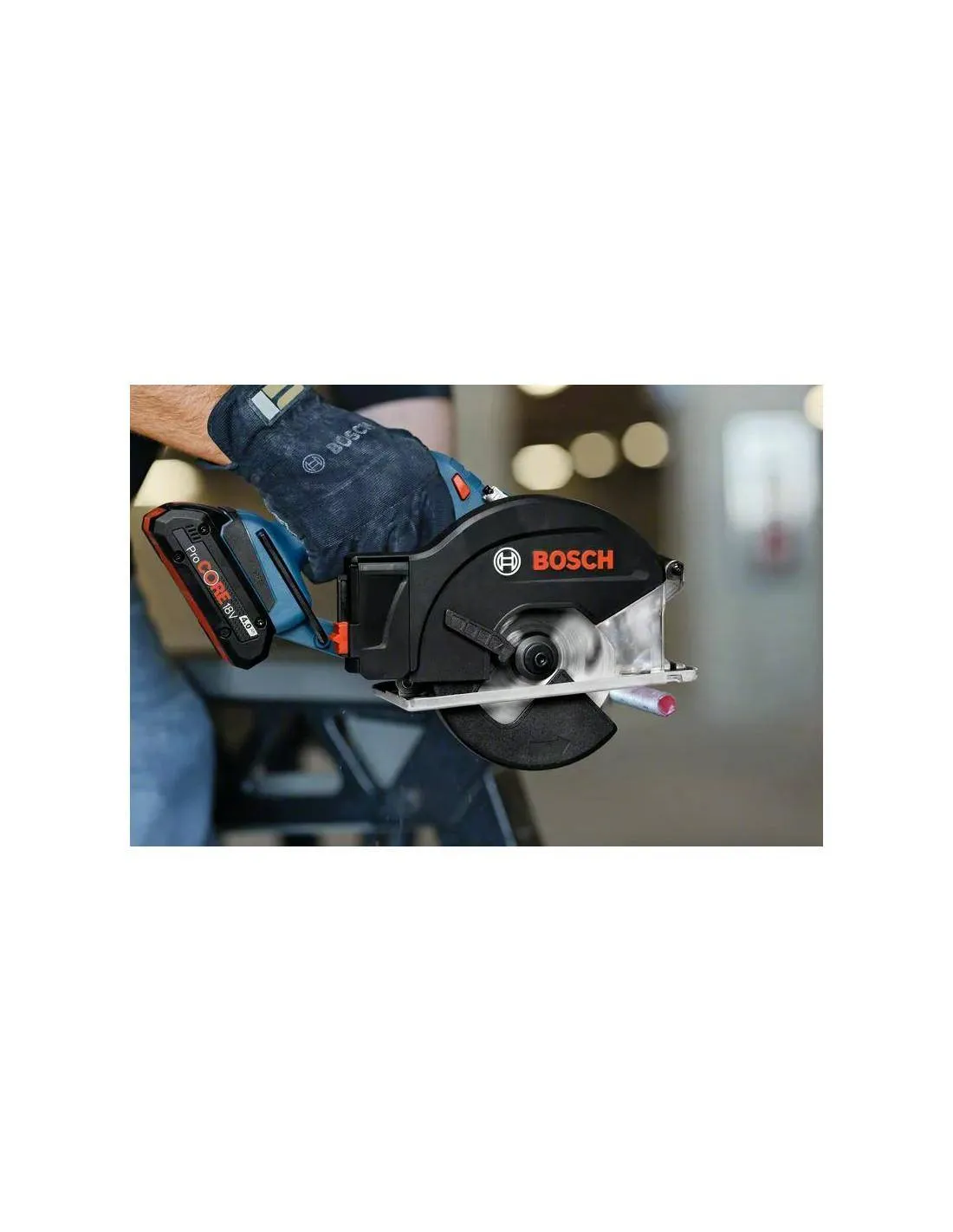 Scie circulaire à métaux 18V 5Ah GKM 18V-50 L-BOXX | 06016B8002 - Bosch