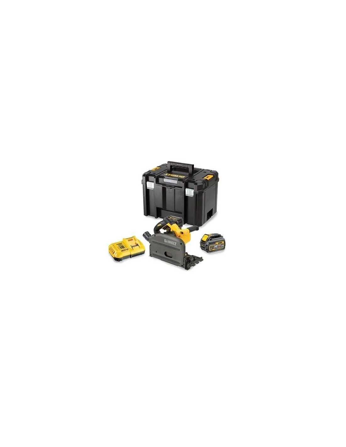 Scie plongeante XR FLEXVOLT 54V 2Ah Li-Ion Brushless - 2 batteries - coffret TSTAK - DCS520T2 - Dewalt
