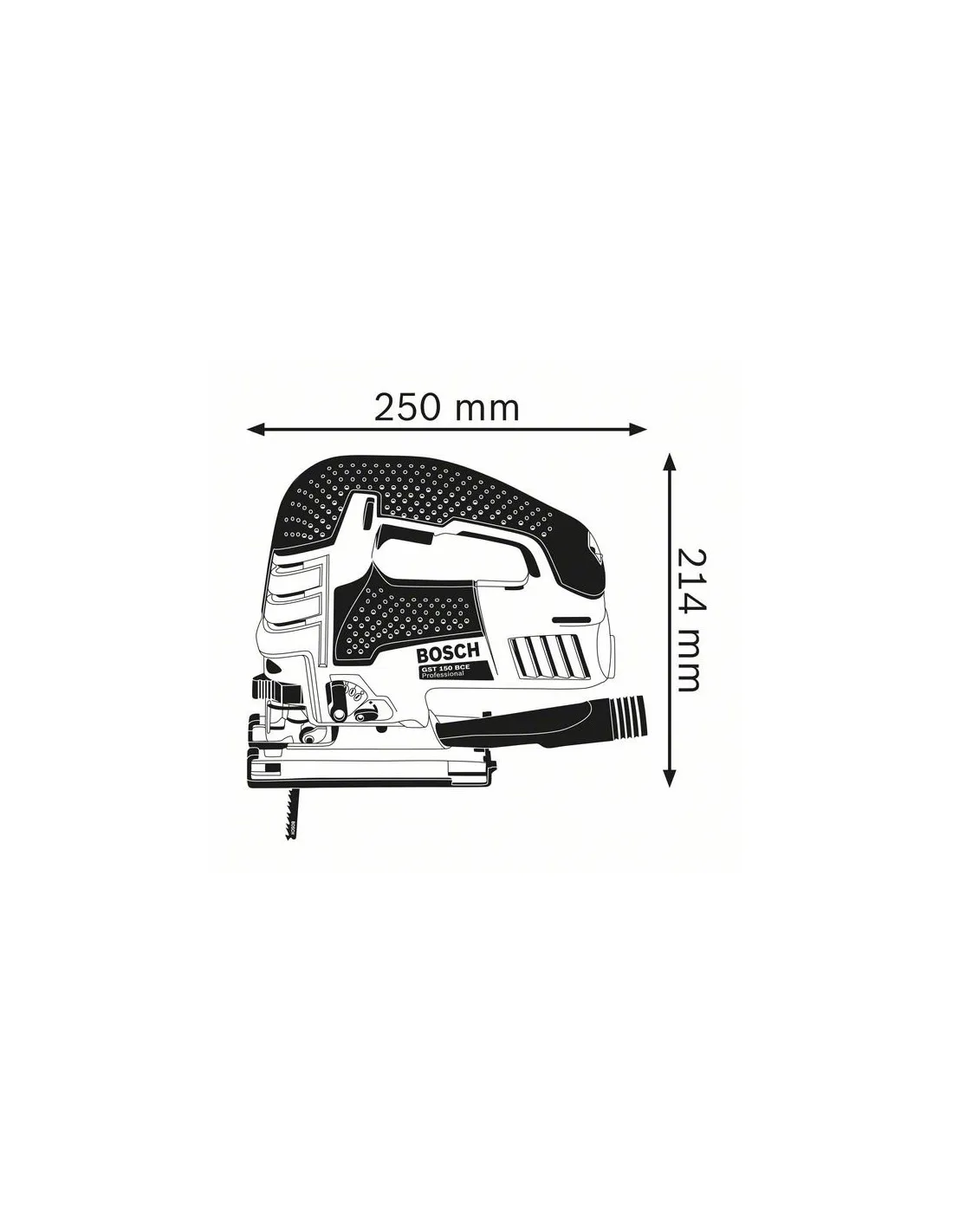 Scie sauteuse GST 150 BCE + 35 lames L-Boxx | 0601513008 - Bosch