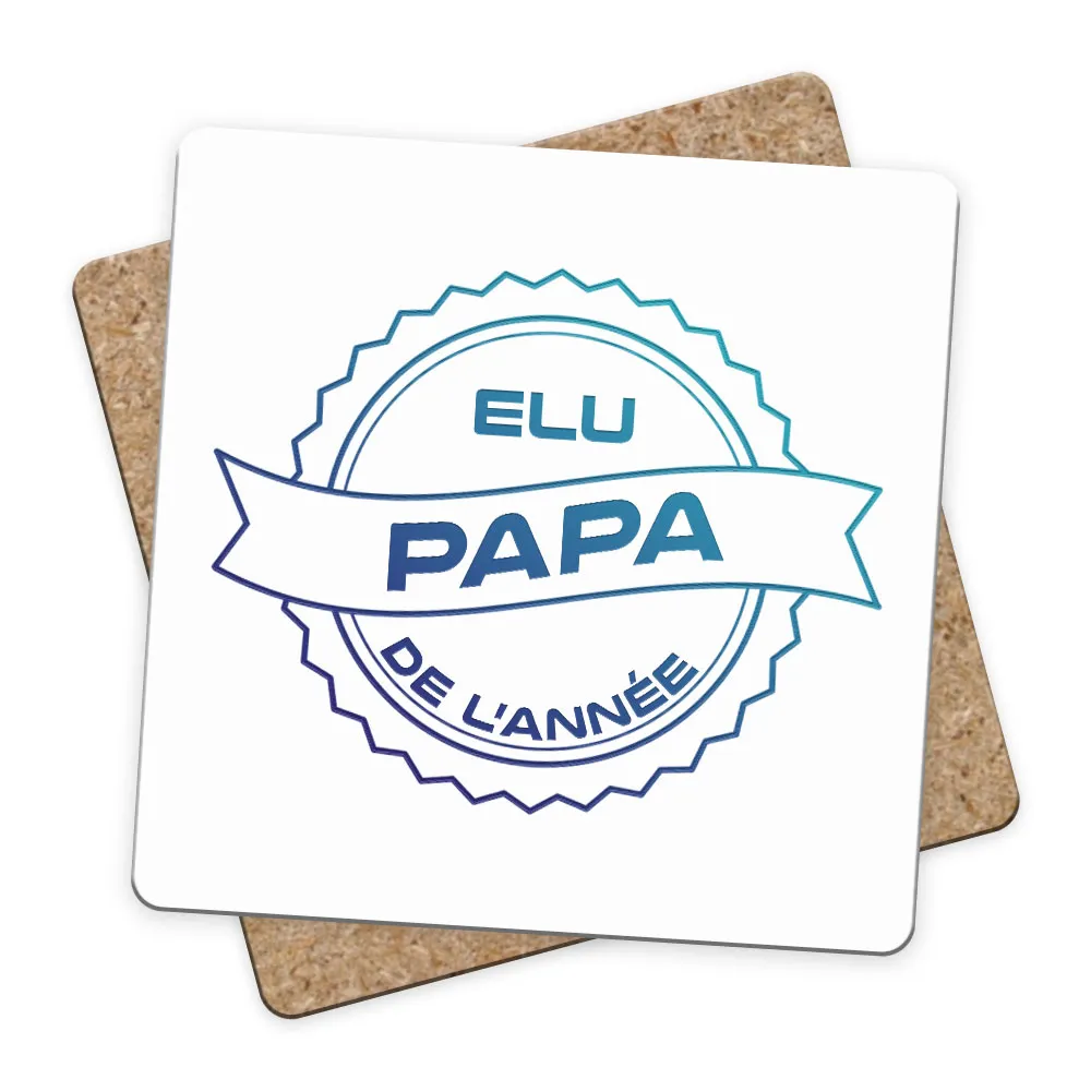 Sous-bock Elu Papa de l'année