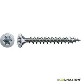 SPAX 1191010500403 Vis universelle 5 x 40 mm, Plein filet, Tête fraisée, T-STAR plus T20 - 200 pièces
