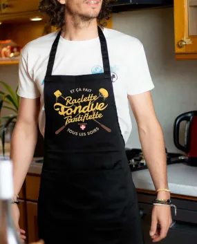 TABLIER : Raclette fondue tartiflette