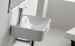 Vasque à poser ou lave-mains suspendu ALICANTE| 0036P| BATHCO