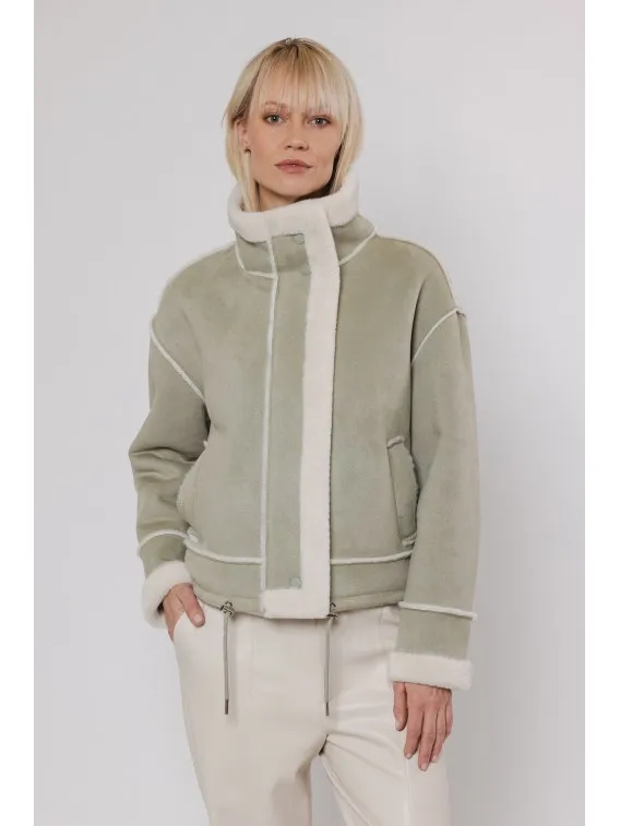 Veste Cropped Rino & Pelle